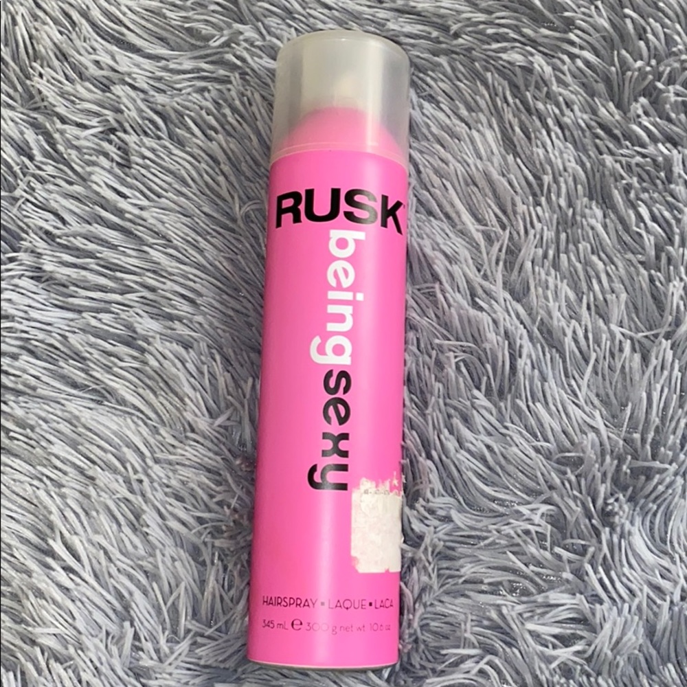 NEW RUSK Hairspray